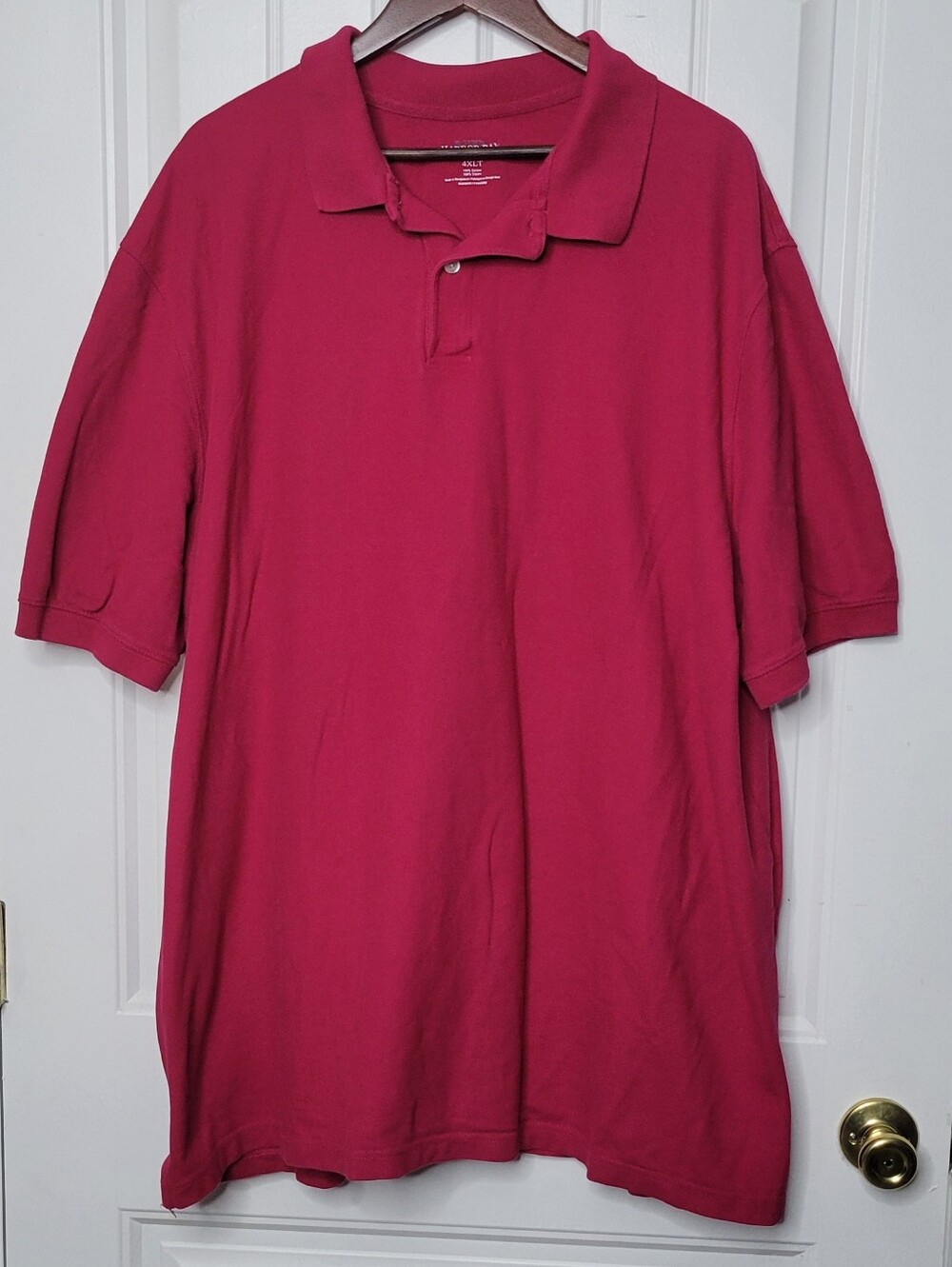 Harbor Bay Men's Polo in Deep Raspberry